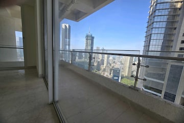 Balcony in 4 BHK Apartment at Indiabulls Sky Forest, Lower Parel – for Rent