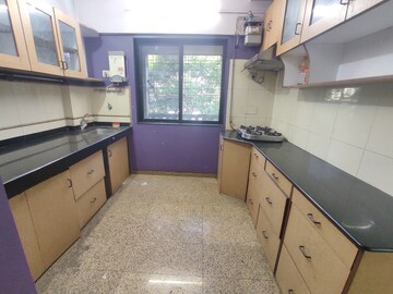 Kitchen in 2.5 BHK Apartment at Siddhachal Apartment 8, Vasant Vihar – for Rent
