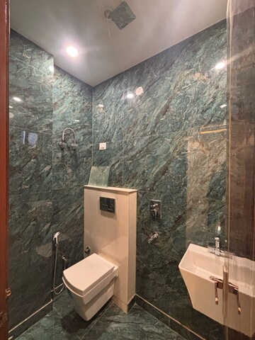 Bathroom in 2 BHK Builder Floor at Dwarka Mor – for Rent