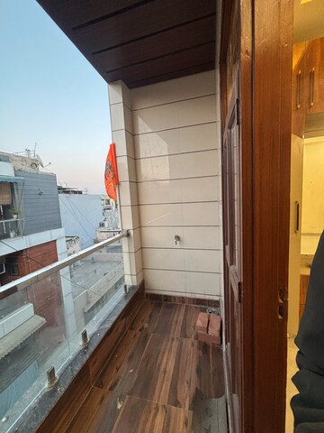 Balcony in 2 BHK Builder Floor at Dwarka Mor – for Rent