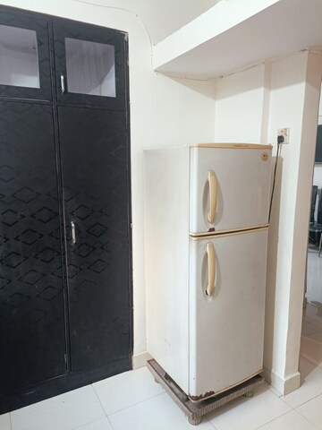 Bathroom in 1 BHK Apartment at Raj Residency Kasarvadavali, Kasarvadavali – for Rent