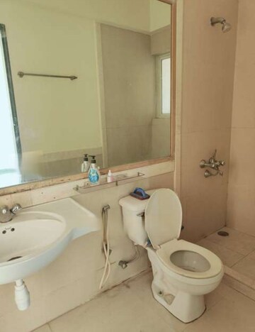 Bathroom in 3 BHK Apartment at Hiranandani Estate, Ghodbunder Road – for Rent