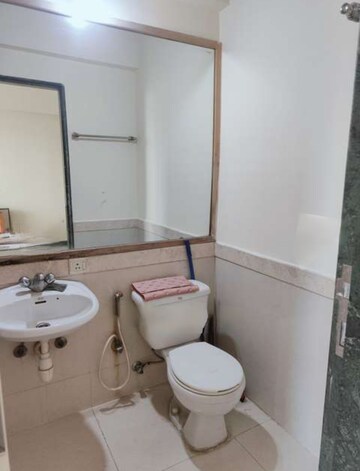 Bathroom in 3 BHK Apartment at Hiranandani Estate, Ghodbunder Road – for Rent