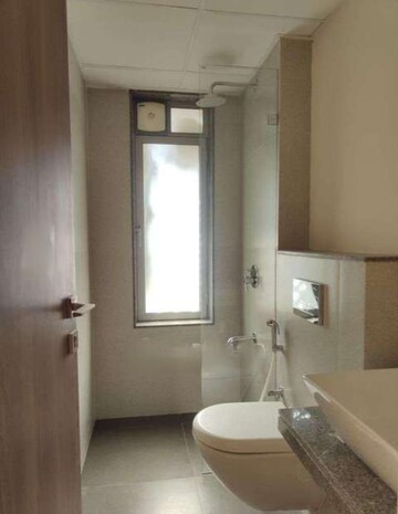 Bathroom in 2 BHK Apartment at Piramal Vaikunth, Balkum Pada – for Rent