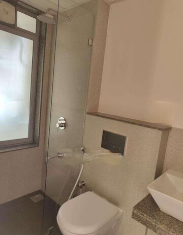 Bathroom in 2 BHK Apartment at Piramal Vaikunth, Balkum Pada – for Rent