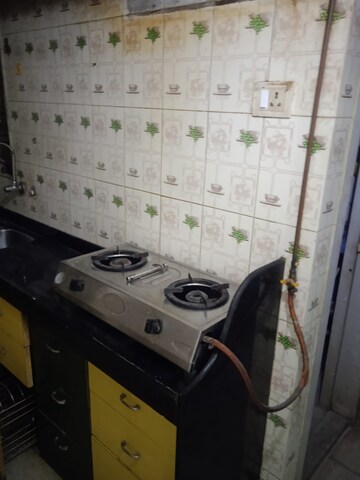 Kitchen in 1 BHK Apartment at Lok Upvan I, Manpada – for Rent