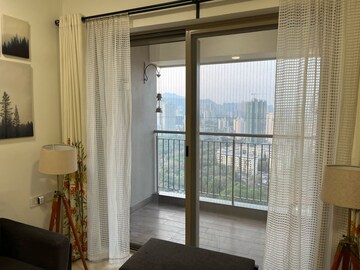 Balcony in 2 BHK Apartment at Kalpataru Paramount, Kapur Bawdi – for Rent