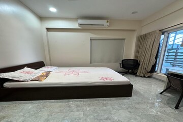 Bedroom in 3 BHK Apartment at Indiabulls Sky Forest, Lower Parel – for Rent