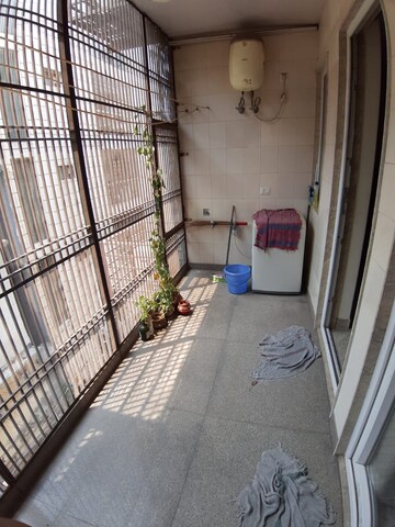 Balcony in 3 BHK Builder Floor at Greater Kailash I – for Rent