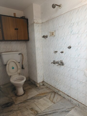 Bathroom in 2 BHK Builder Floor at East Of Kailash – for Rent