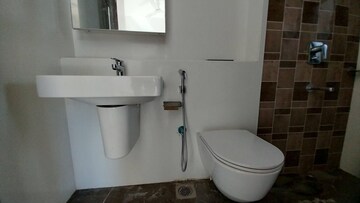 Bathroom in 4 BHK Apartment at Lodha Marquise, Worli – for Rent