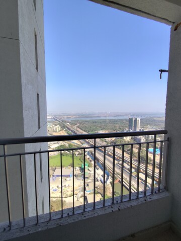 Balcony in 3 BHK Apartment at Piramal Vaikunth, Balkum Pada – for Rent