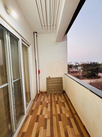 Balcony in 2 BHK Apartment at Raghavendra Arcade, Kondapur – for Rent
