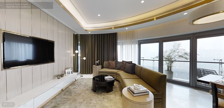 Master Bedroom, lodha-world-one 5 Bedroom 5500 Sq.Ft. Apartment In Worli Mumbai 8194323