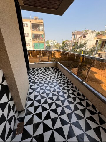 Balcony in 4 BHK Builder Floor at Mansarovar Extension – for Sale