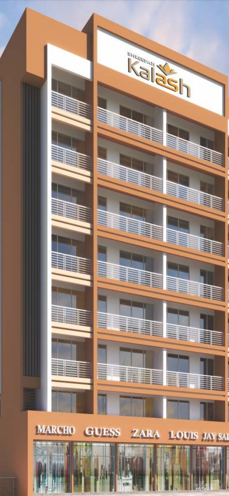 Exterior View, pushpak nagar 1 Bedroom 410 Sq.Ft. Apartment In Pushpak Nagar Navi Mumbai 8194457