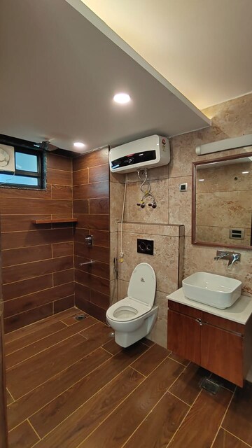 Bathroom in 3.5 BHK Builder Floor at Dwarka Expressway – for Sale