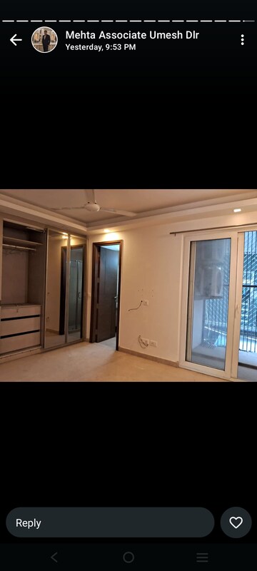 3 BHK Builder Floor For Rent in Kailash Colony
