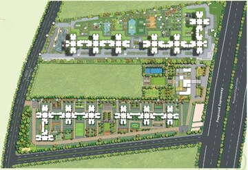 Master Plan in 2 BHK Apartment at Godrej Ananda, Bagaluru  – for Sale