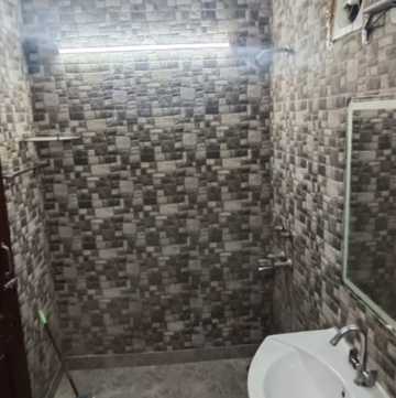 Bathroom in 2 BHK Builder Floor at Malviya Nagar – for Rent