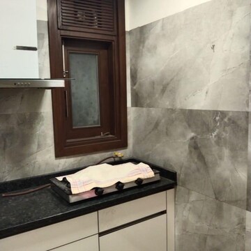 Kitchen in 3 BHK Builder Floor at Green Park Extension – for Rent