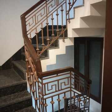 Staircase in 3 BHK Builder Floor at Green Park Extension – for Rent