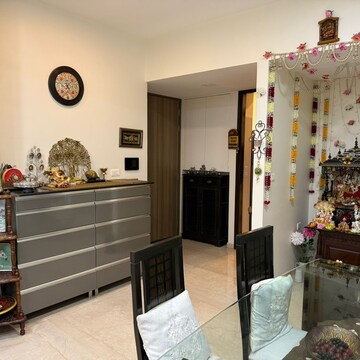 Living Room in 3 BHK Apartment at Lodha Marquise, Century Mills – for Rent