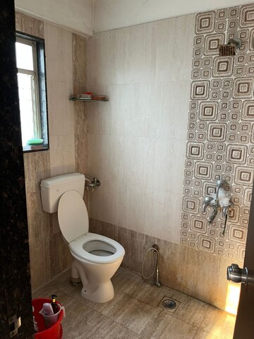 Bathroom in 2 BHK Apartment at Aple Ghar, Kharadi – for Rent
