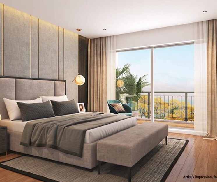 Bedroom, godrej-meridien 3 Bedroom 2002 Sq.Ft. Apartment In Sector 106 Gurgaon 8194826
