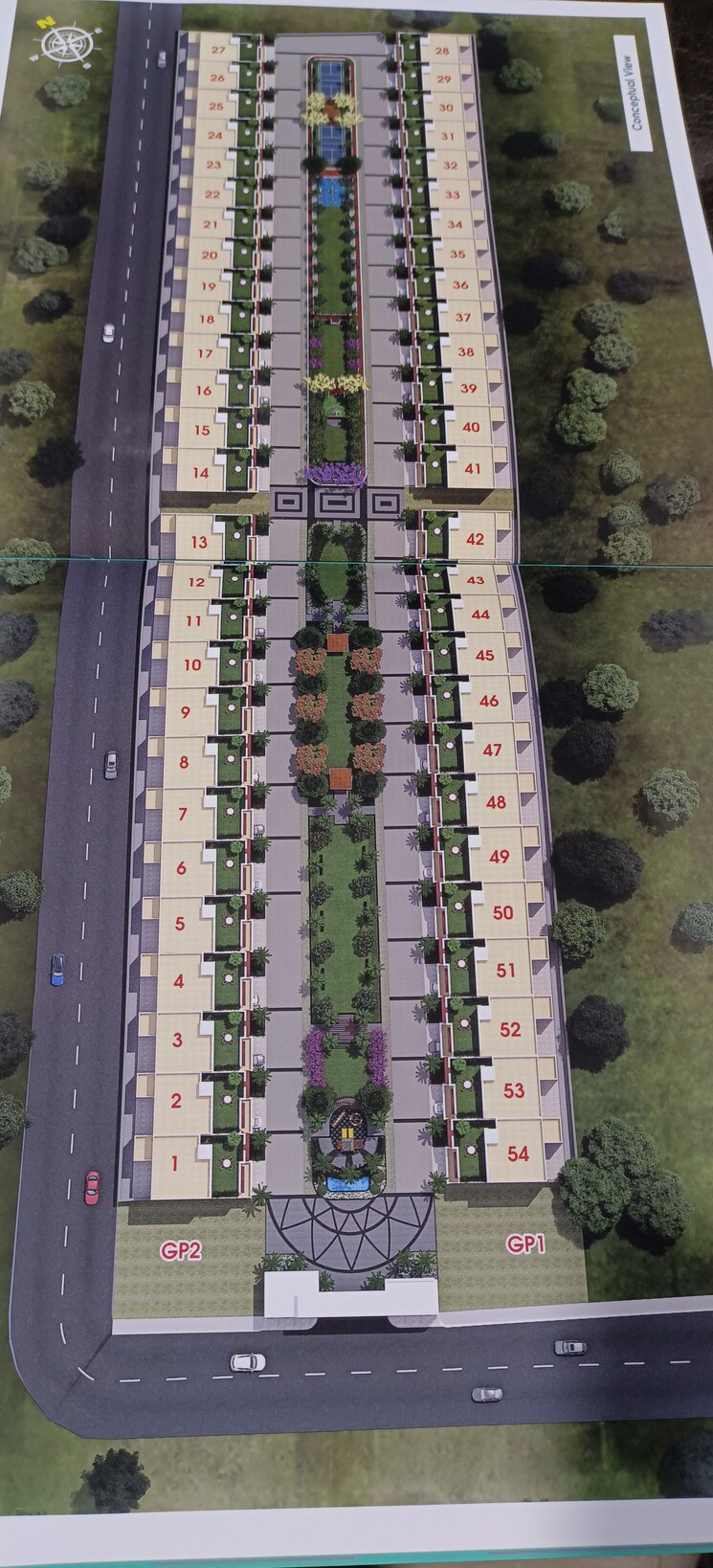 Master Plan, chinmay-urbanac-garden 4 Bedroom 5050 Sq.Ft. Villa In Gomti Nagar Lucknow 8194846