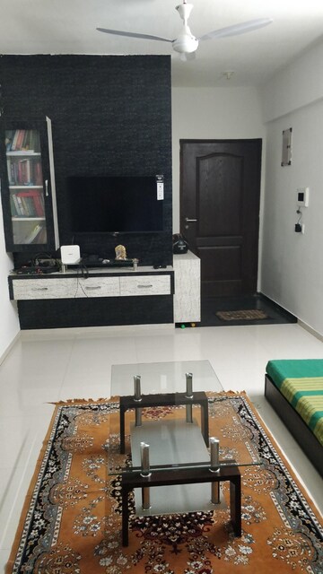 Living Room in 2 BHK Apartment at Vyapti Vandemataram Icon, Gota – for Rent