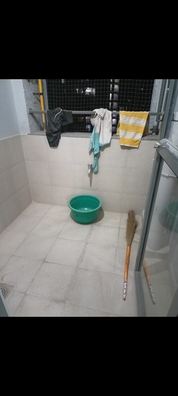Bathroom in 3 BHK Apartment at Adani Elysium, Near Vaishno Devi Circle On Sg Highway – for Rent