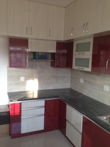 Kitchen in 2.5 BHK Apartment at Mantri Webcity, Hennur – for Rent