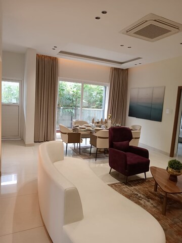 Living Room in 3 BHK Apartment at Candeur Lakescape, Kondapur – for Sale