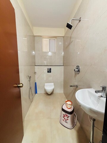 Bathroom in 3 BHK Apartment at Raghavendra Arcade, Kondapur – for Rent