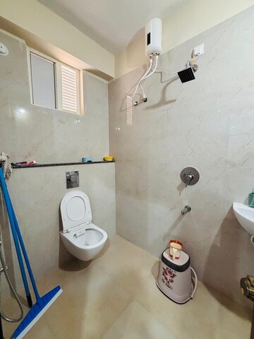 Bathroom in 3 BHK Apartment at Raghavendra Arcade, Kondapur – for Rent