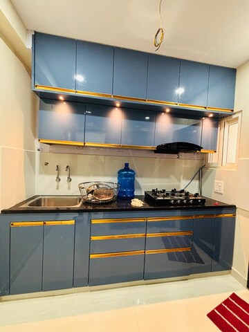 Kitchen in 3 BHK Apartment at Raghavendra Arcade, Kondapur – for Rent