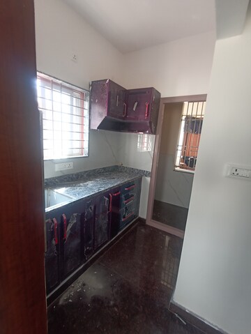 Kitchen in 1 BHK Builder Floor at Hsr Layout – for Rent
