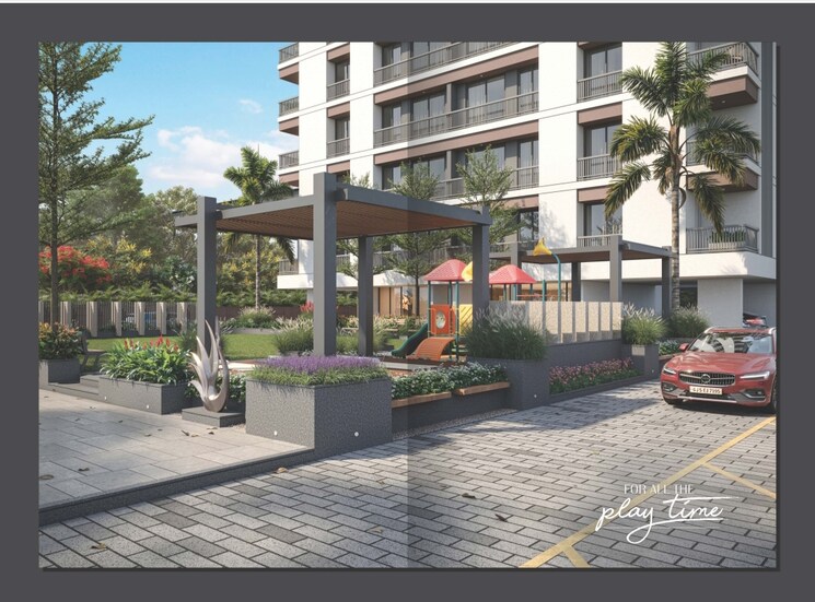 Exterior View, pal 3 Bedroom 925 Sq.Ft. Apartment In Pal Surat 8195213