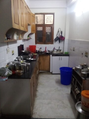 Kitchen in 3 BHK Builder Floor at Niti Khand – for Rent