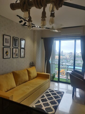 Living Room in 1 BHK Apartment at Lodha Altia, Wadala – for Sale