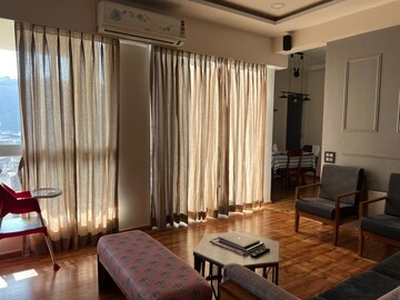 Living Room in 3 BHK Apartment at Nahar Amrit Shakti Yvonne, Chandivali – for Sale