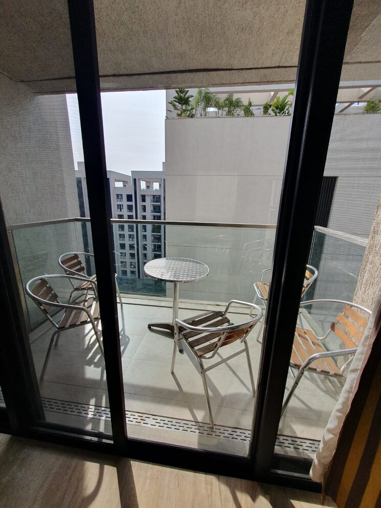 Balcony, lunkad-sky-vie 4 Bedroom 2500 Sq.Ft. Penthouse In Viman Nagar Pune 8195394