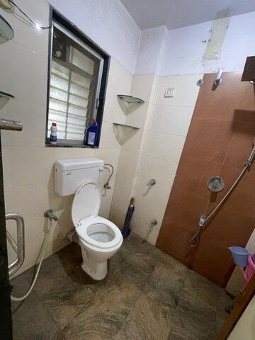 Bathroom in 2.5 BHK Apartment at Awesome Heights, Andheri East – for Rent