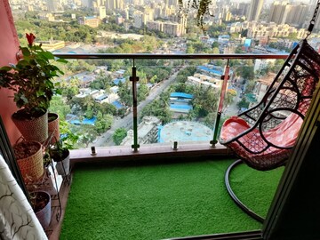 Balcony in 2 BHK Apartment at Akanksha Pioneer, Vartak Nagar – for Sale