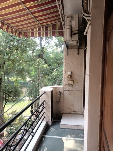 Balcony in 3 BHK Apartment at Greater Kailash ii – for Rent