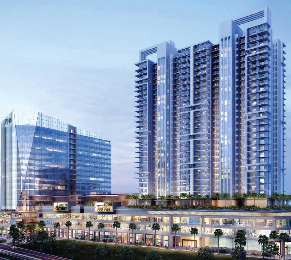 3 BHK + Pooja Room Apartment For Sale in M3M Skywalk