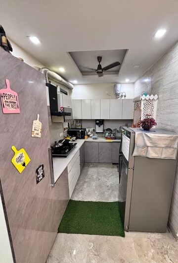 Kitchen in 2 BHK Builder Floor at Ramesh Nagar – for Sale