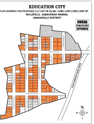  Plot – Exterior View View at Sarada Colony - for Sale