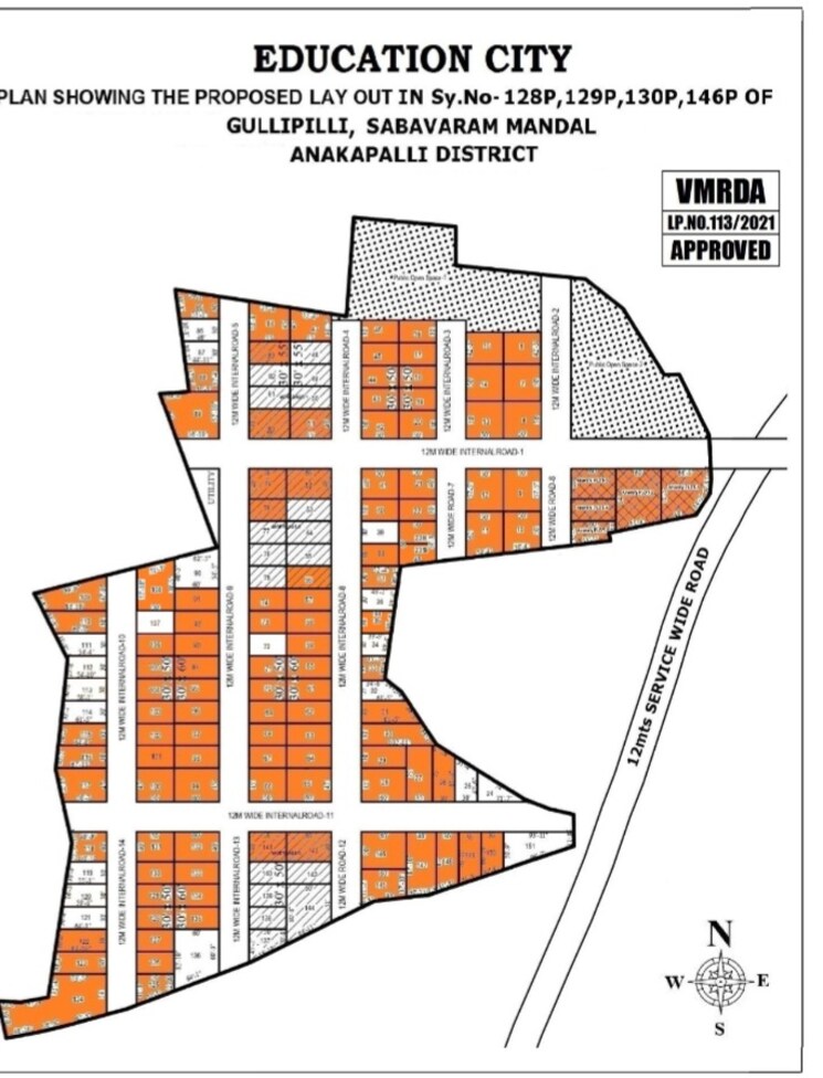 Exterior View, sarada colony  200 Sq.Yd. Plot In Sarada Colony Anakapalle 8195489